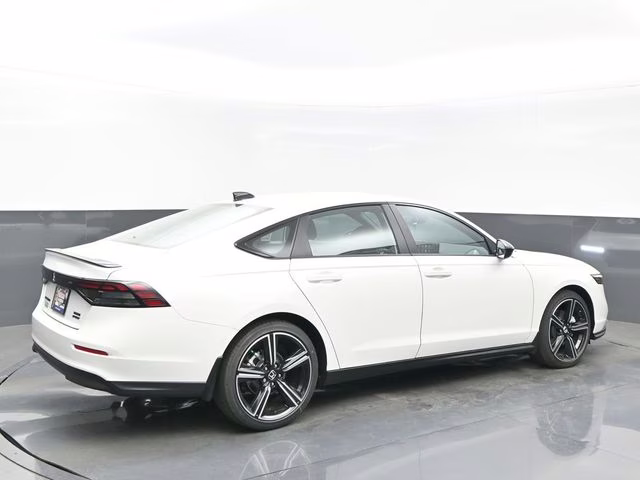 2026 Platinum White Pearl Honda Accord Hybrid Sport FWD Sedan