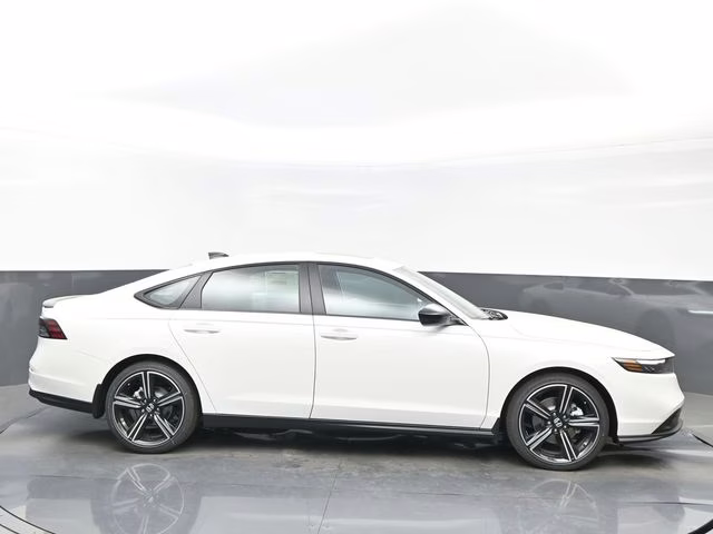 2026 Platinum White Pearl Honda Accord Hybrid Sport FWD Sedan