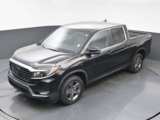 2023 Black Honda Ridgeline RTL AWD Truck