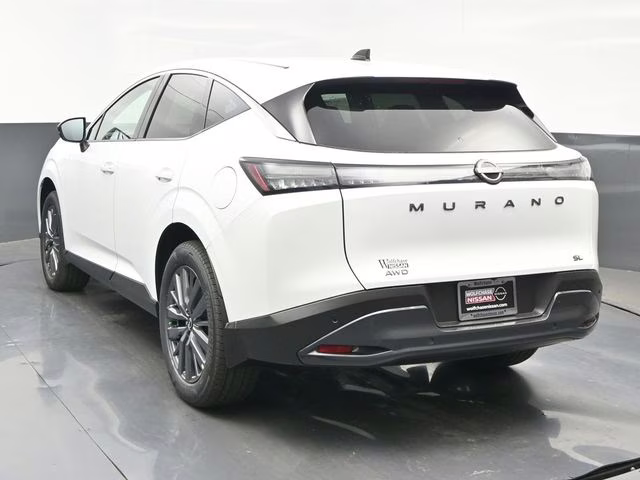 2026 Everest White Pearl Tricoat Nissan Murano SL AWD SUV