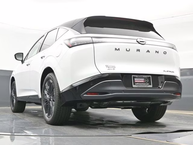 2026 Everest White Pearl/Black Nissan Murano Platinum AWD SUV