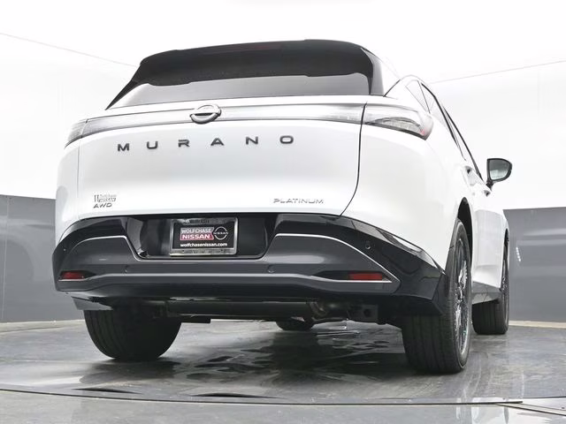 2026 Everest White Pearl/Black Nissan Murano Platinum AWD SUV