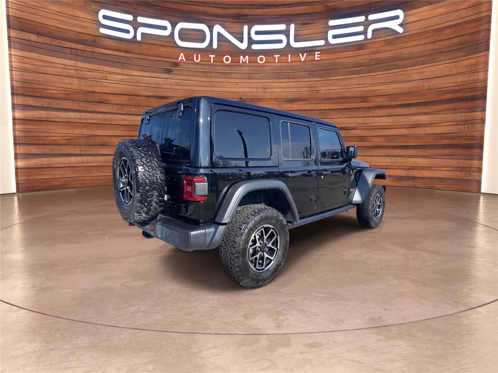2025 Black Clearcoat Jeep Wrangler Rubicon 4X4 SUV