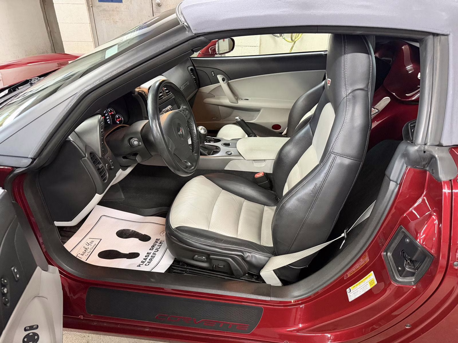 2007 Monterey Red Met Tintcoat Chevrolet Corvette Convertible Top RWD Convertible