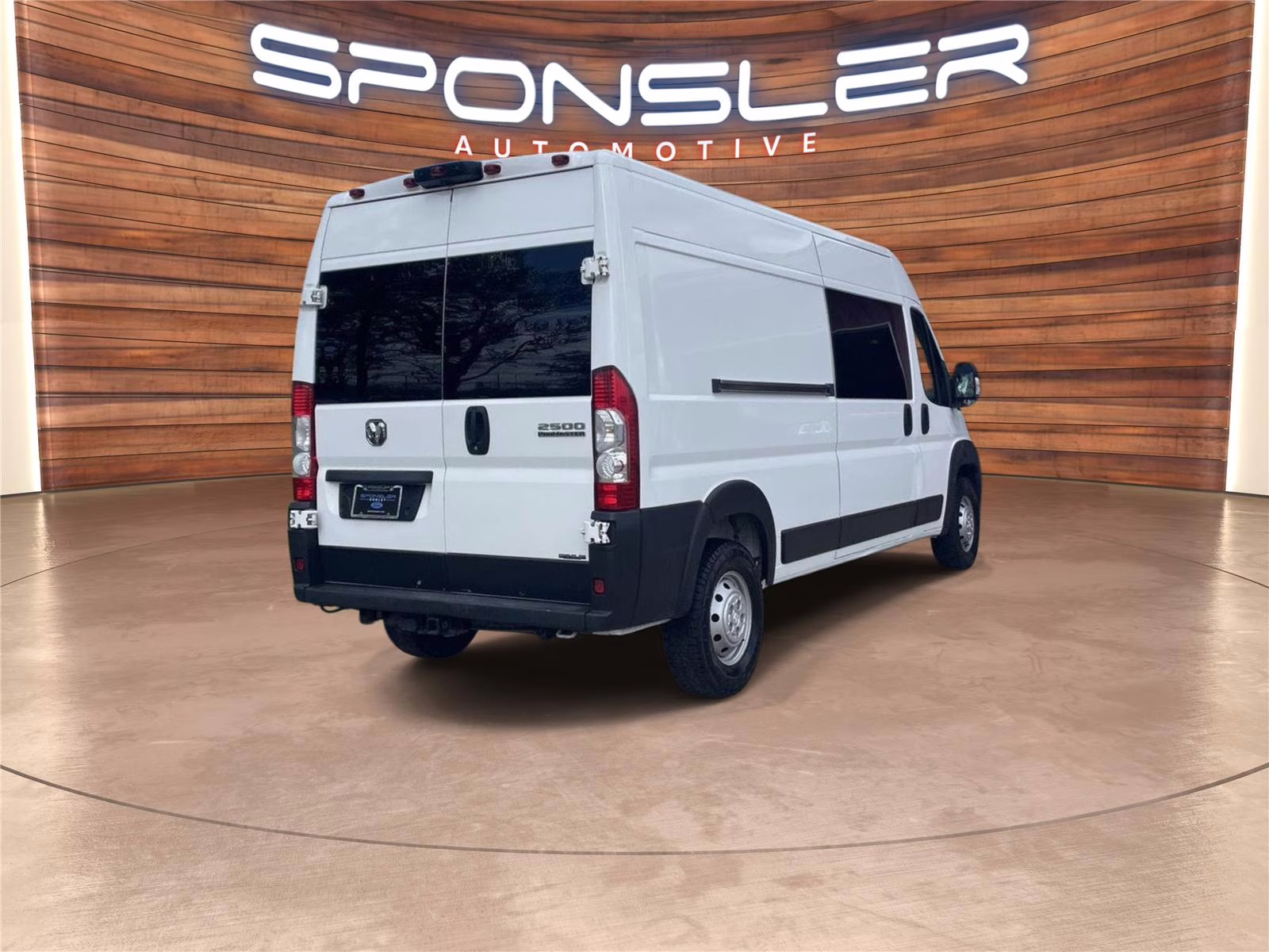 2023 Bright White Clearcoat Ram Pro Master Cargo Van FWD Van