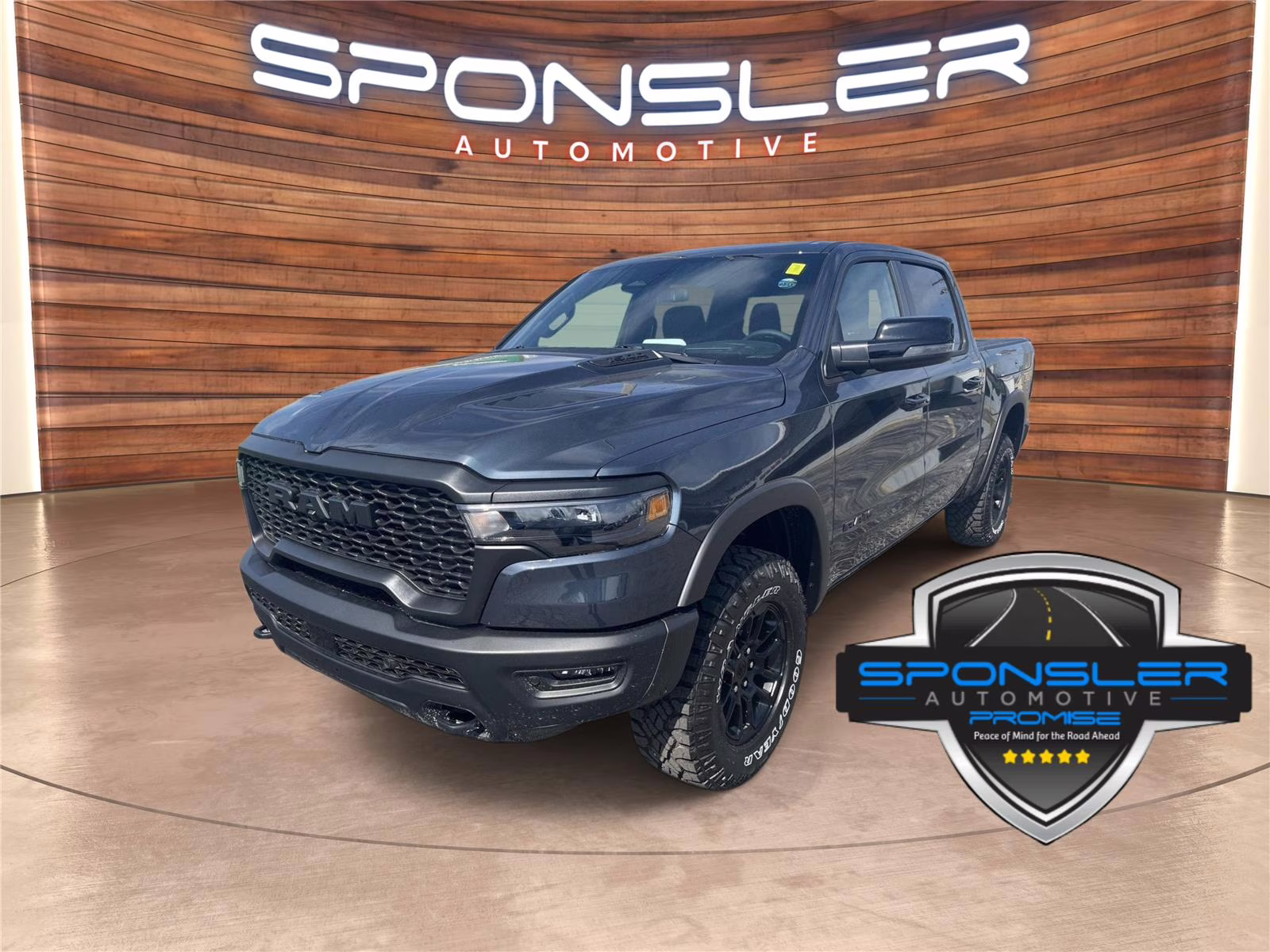 2026 Forged Blue Metallic Ram 1500 Rebel 4X4 Truck