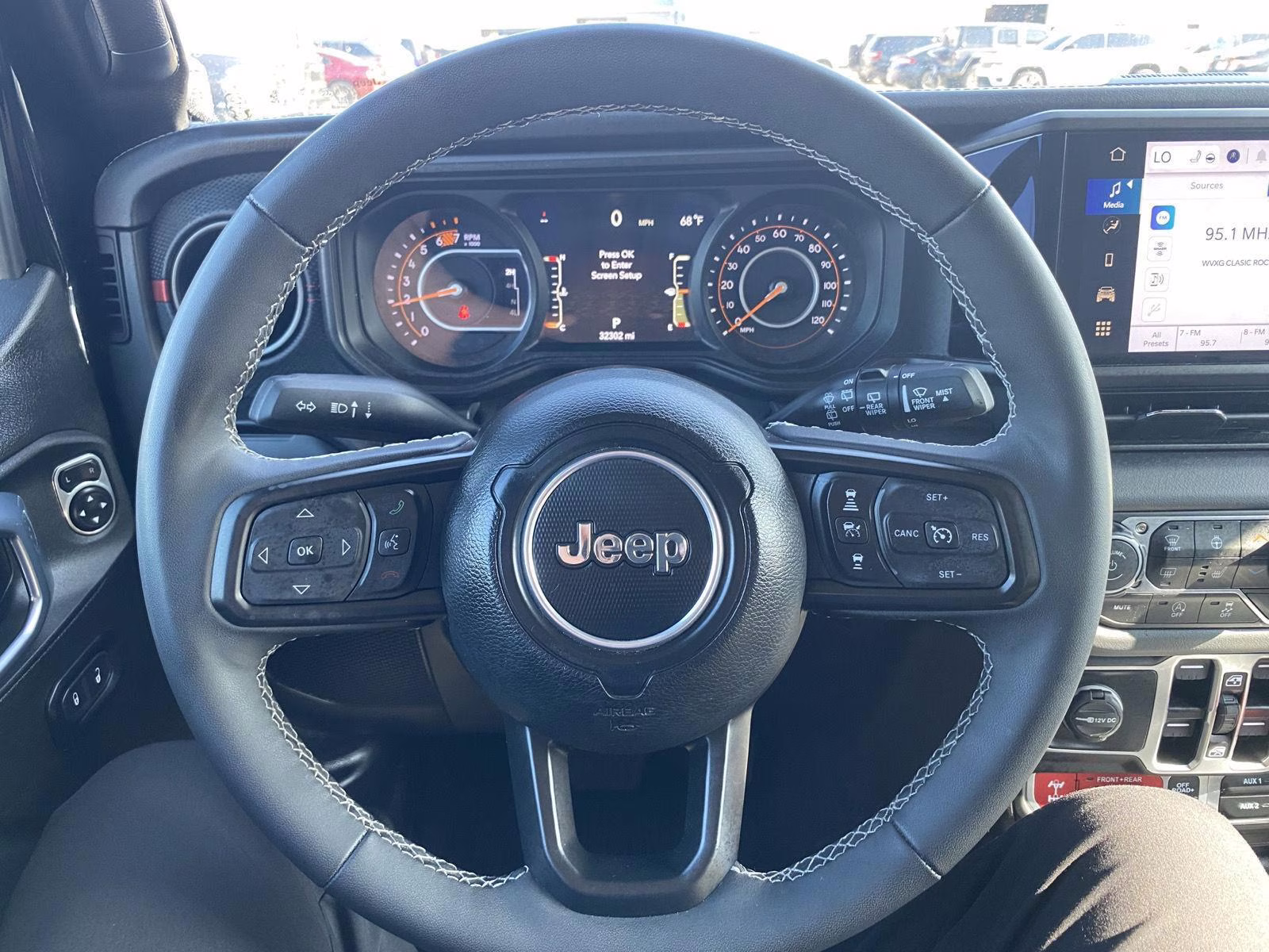 2025 Black Clearcoat Jeep Wrangler Rubicon 4X4 SUV