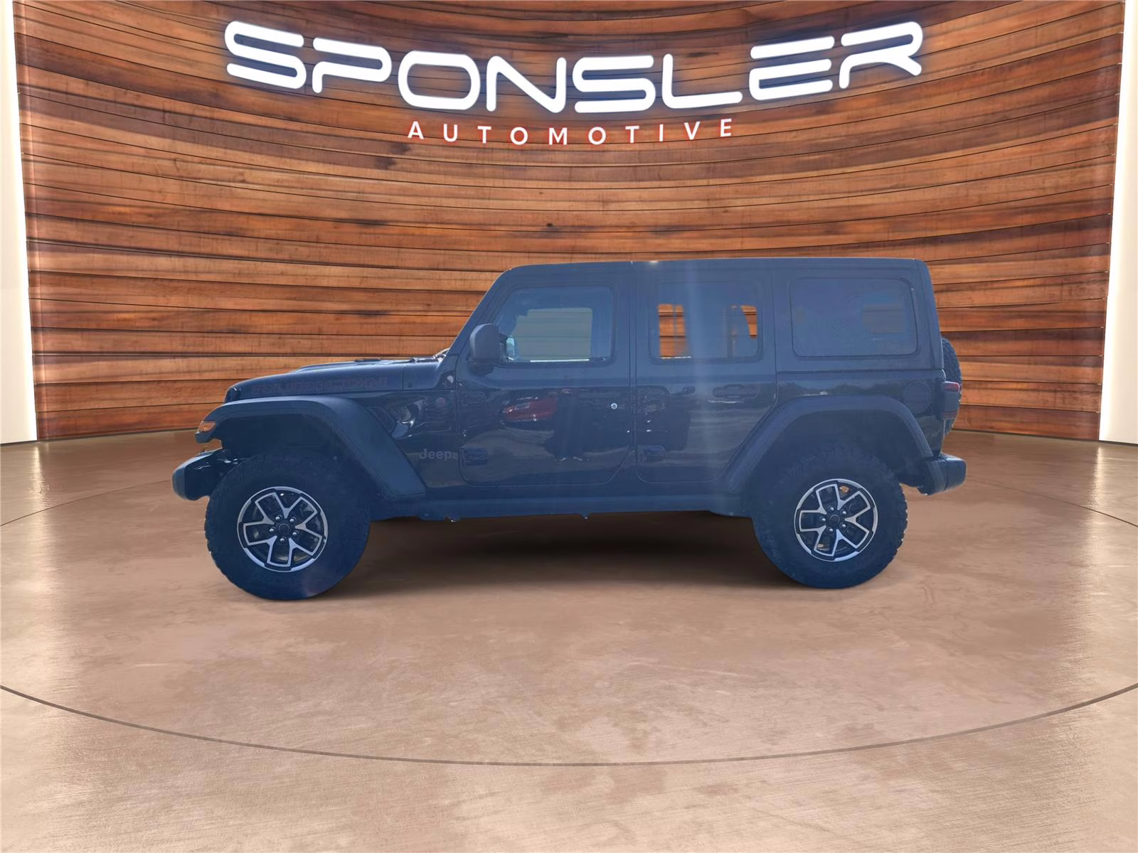 2025 Black Clearcoat Jeep Wrangler Rubicon 4X4 SUV