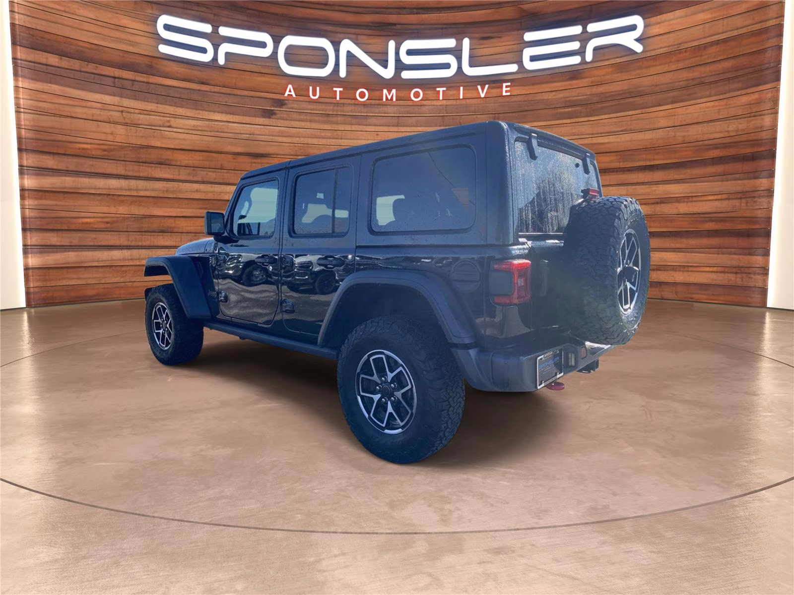 2025 Black Clearcoat Jeep Wrangler Rubicon 4X4 SUV