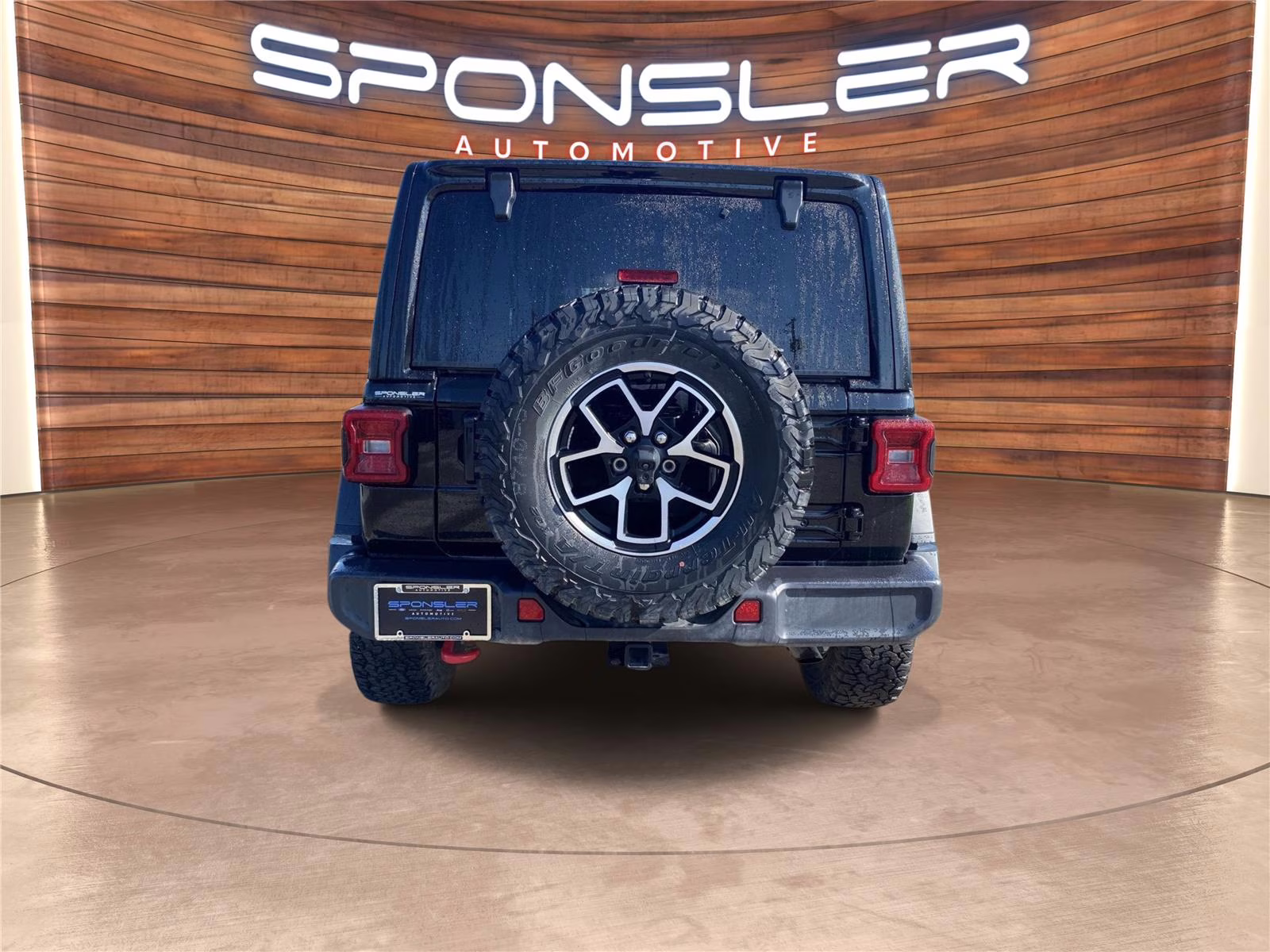 2025 Black Clearcoat Jeep Wrangler Rubicon 4X4 SUV