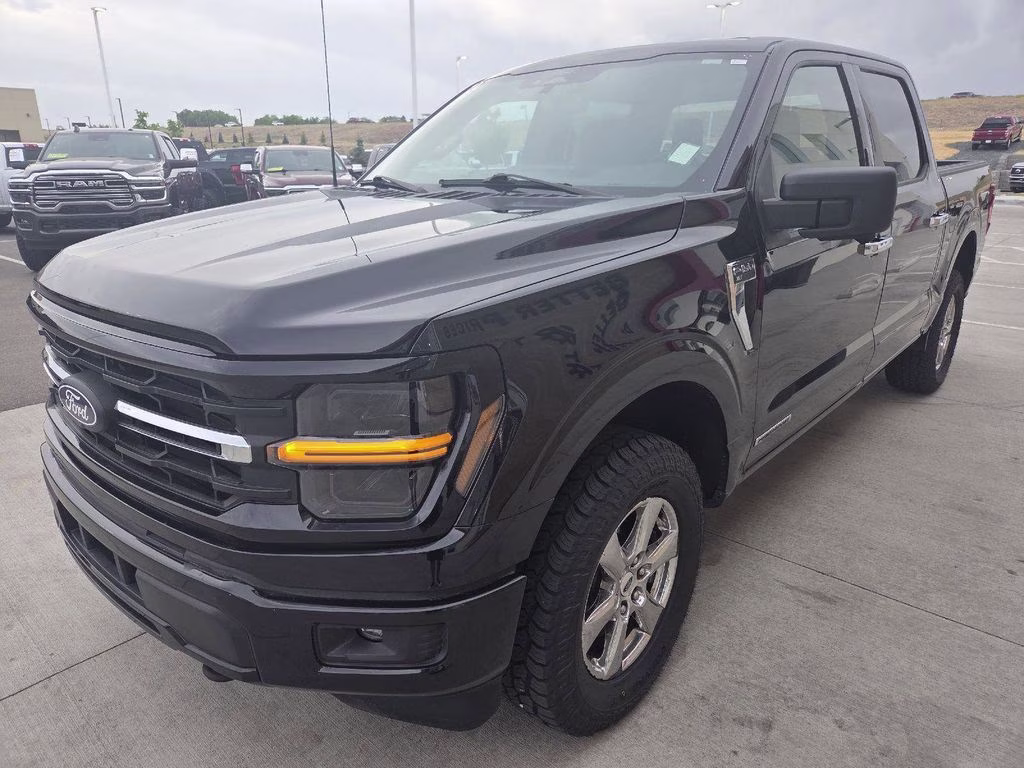 2024 Black Metallic Ford F-150 XLT 4X4 Truck