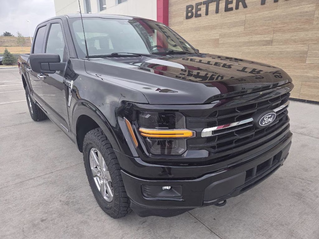 2024 Black Metallic Ford F-150 XLT 4X4 Truck