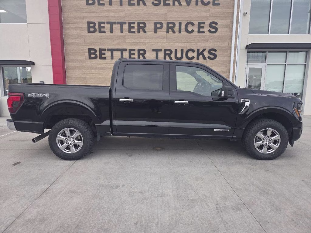 2024 Black Metallic Ford F-150 XLT 4X4 Truck