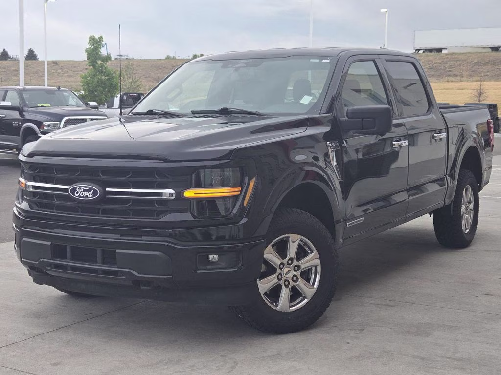 2024 Black Metallic Ford F-150 XLT 4X4 Truck
