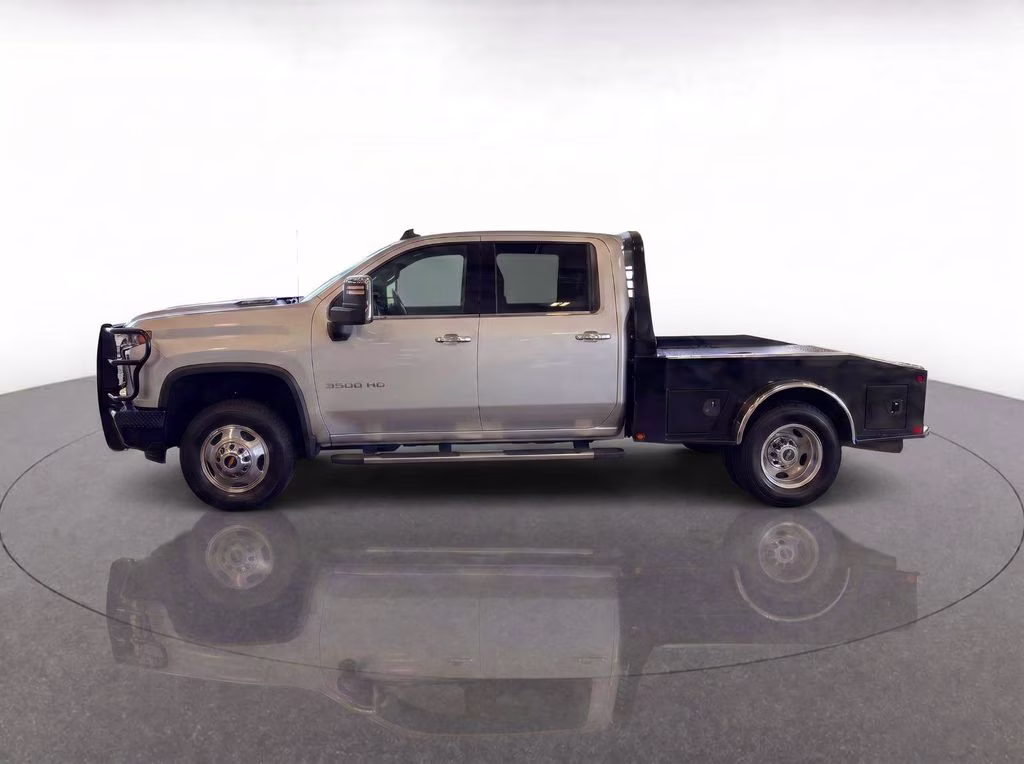 2021 Silver Ice Metallic Chevrolet Silverado 3500HD LTZ 4X4 Truck