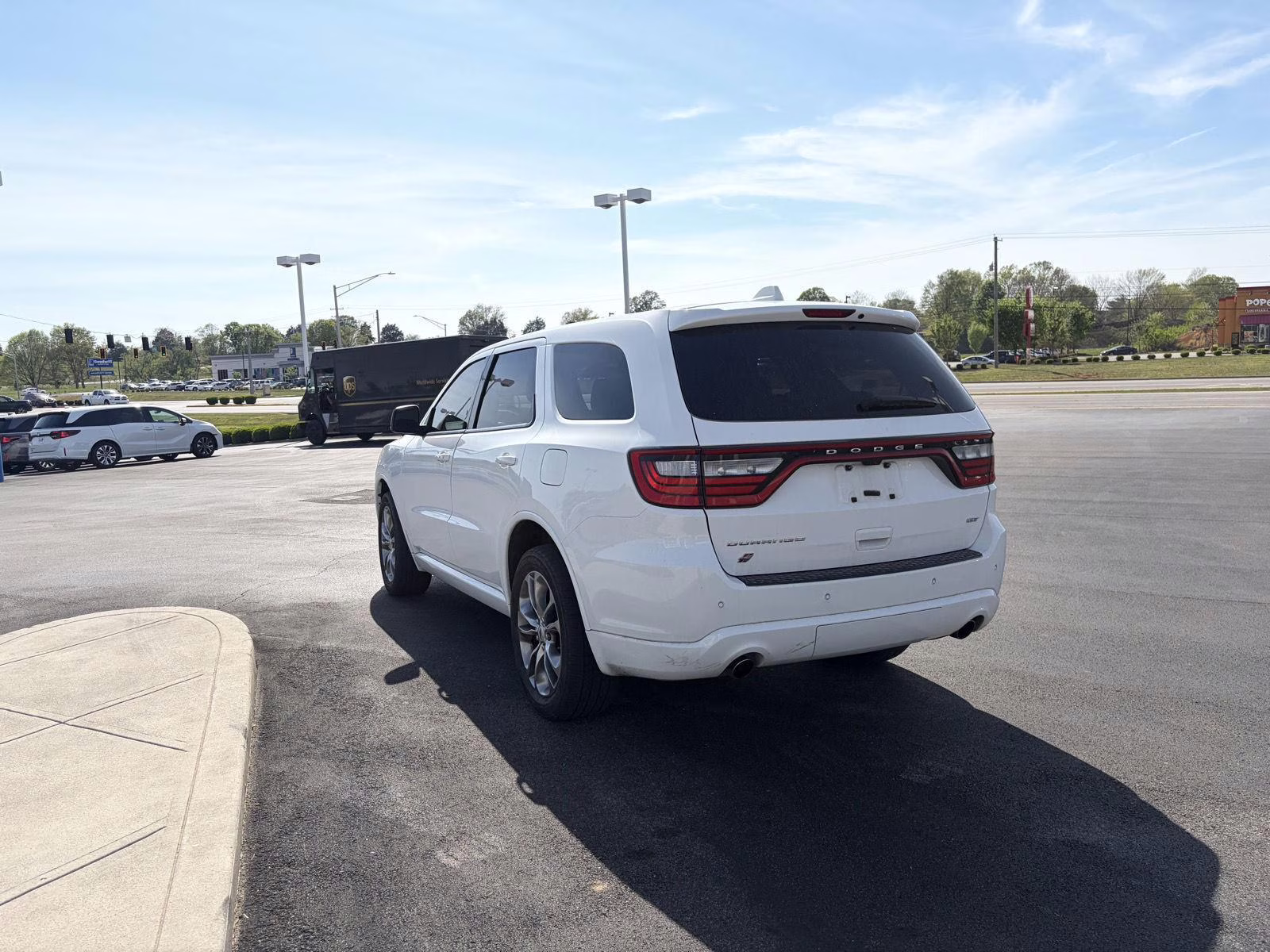 2020 White Knuckle Clearcoat Dodge Durango GT Plus AWD SUV