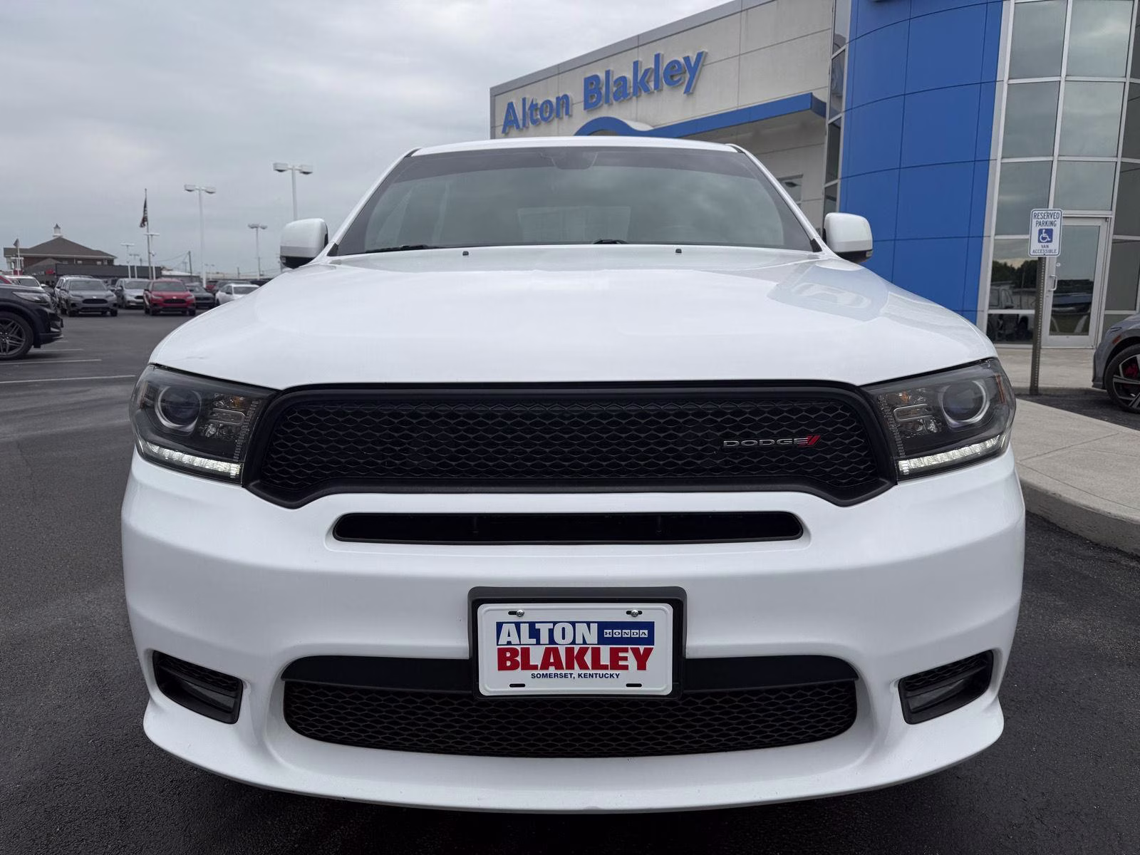 2020 White Knuckle Clearcoat Dodge Durango GT Plus AWD SUV