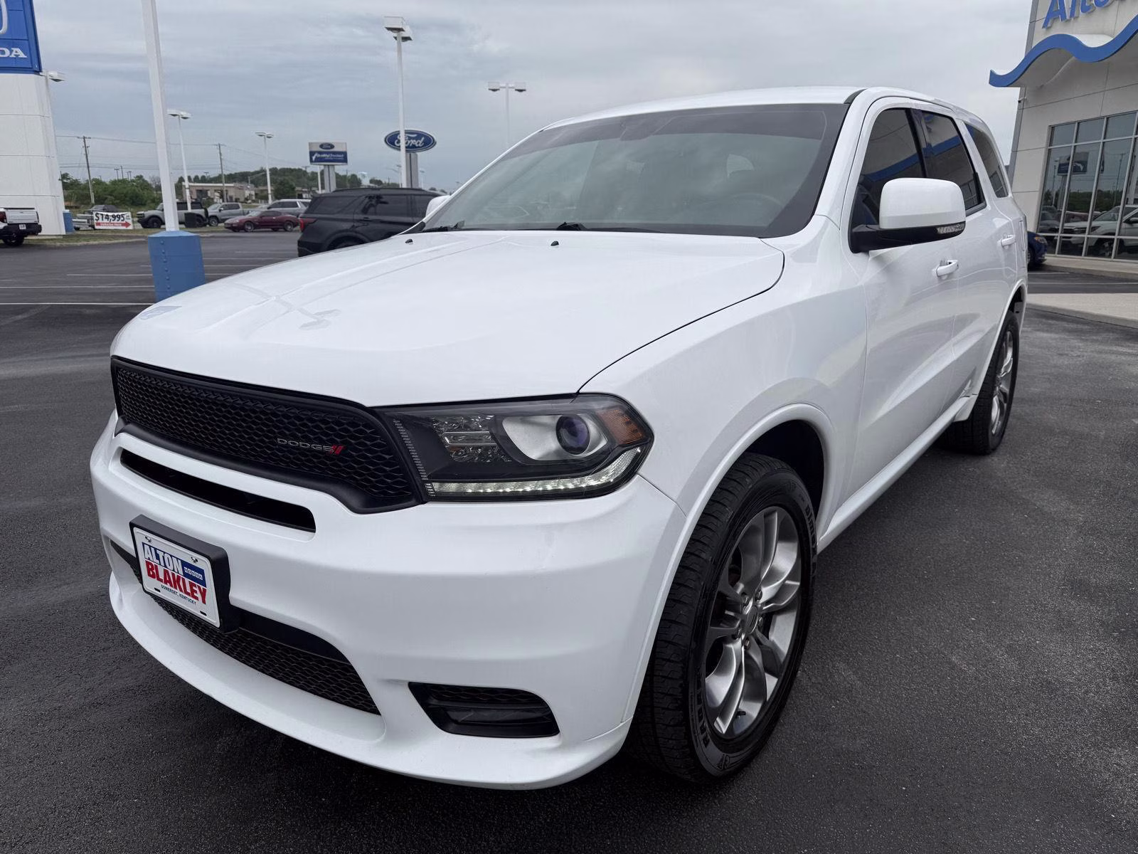 2020 White Knuckle Clearcoat Dodge Durango GT Plus AWD SUV