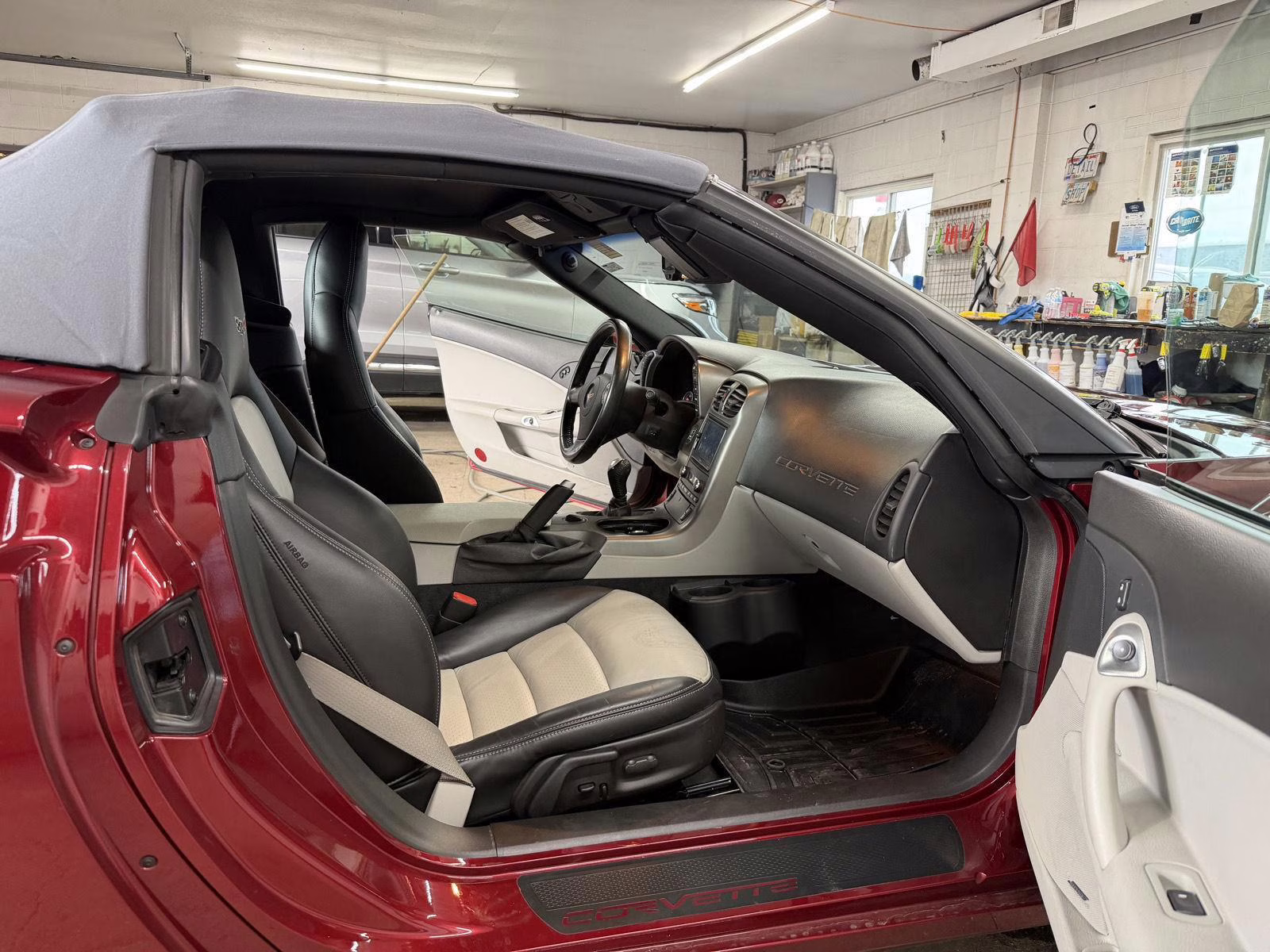2007 Monterey Red Met Tintcoat Chevrolet Corvette Convertible Top RWD Convertible