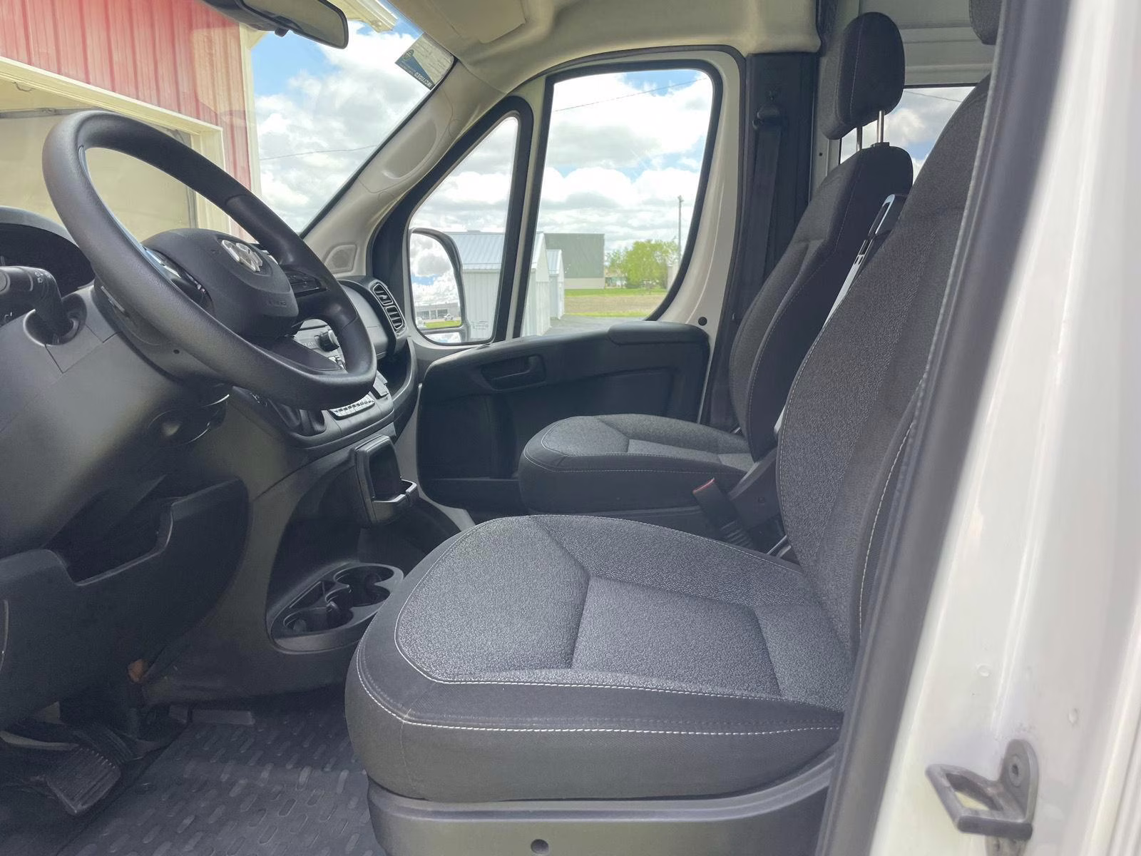 2023 Bright White Clearcoat Ram Pro Master Cargo Van FWD Van