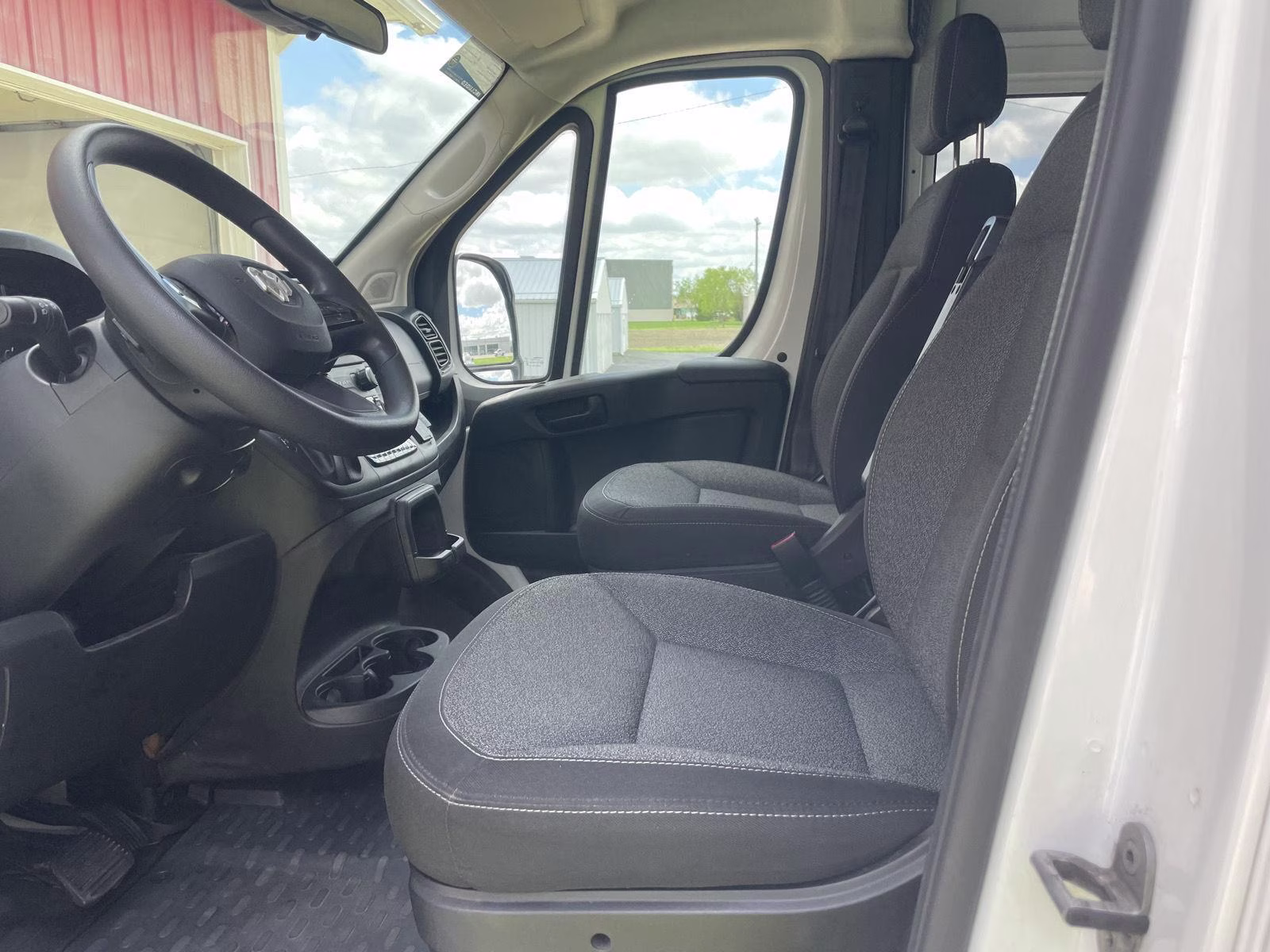 2023 Bright White Clearcoat Ram Pro Master Cargo Van FWD Van