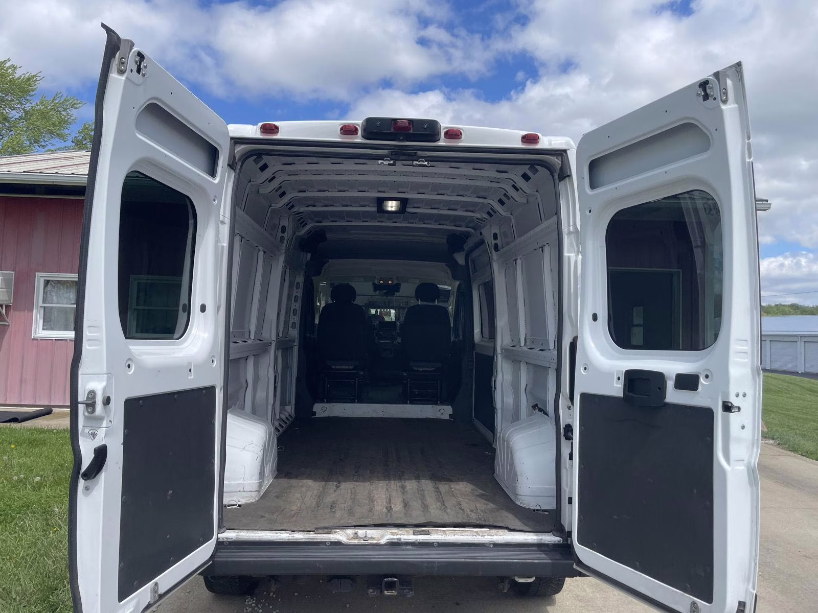 2023 Bright White Clearcoat Ram Pro Master Cargo Van FWD Van