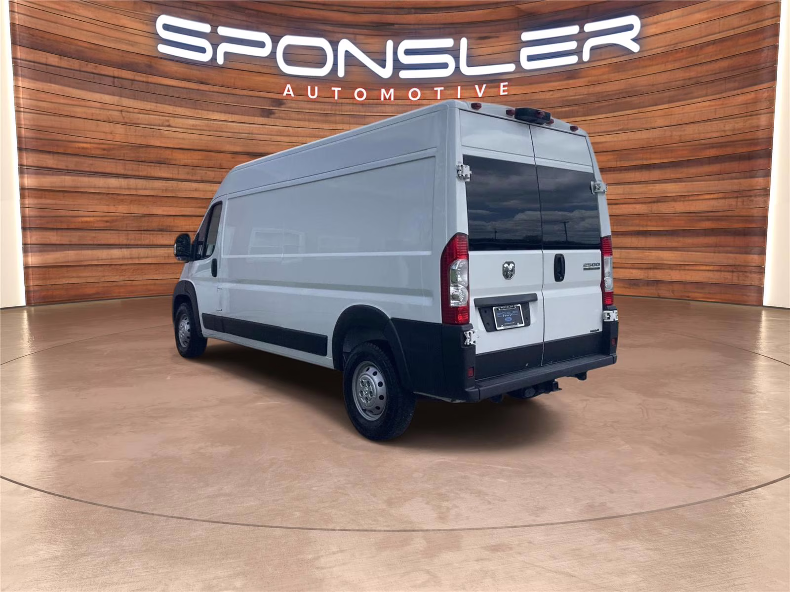 2023 Bright White Clearcoat Ram Pro Master Cargo Van FWD Van