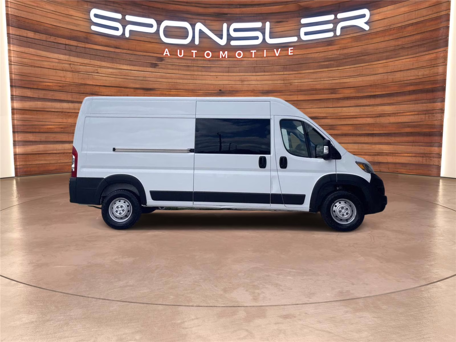 2023 Bright White Clearcoat Ram Pro Master Cargo Van FWD Van