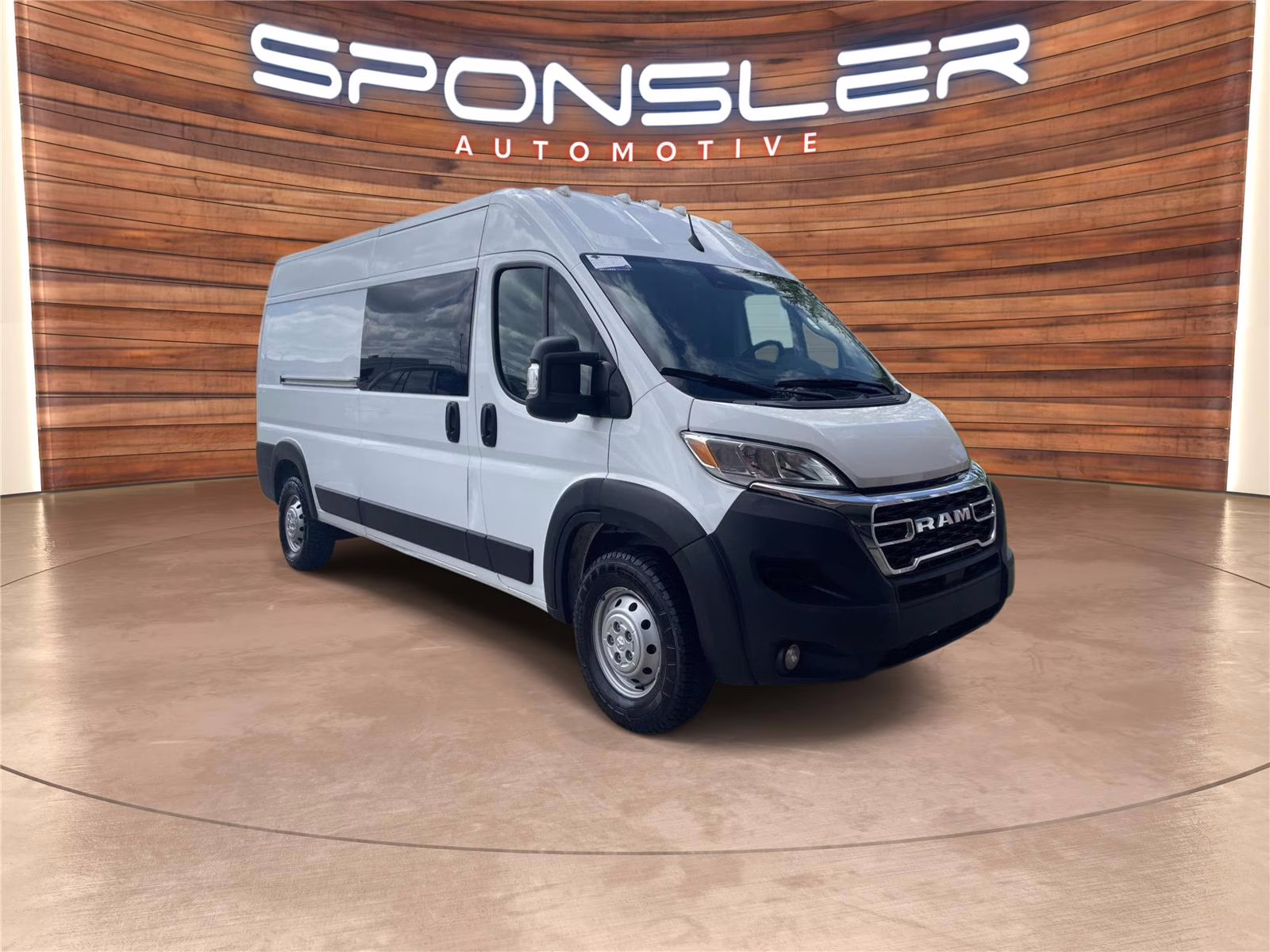 2023 Bright White Clearcoat Ram Pro Master Cargo Van FWD Van