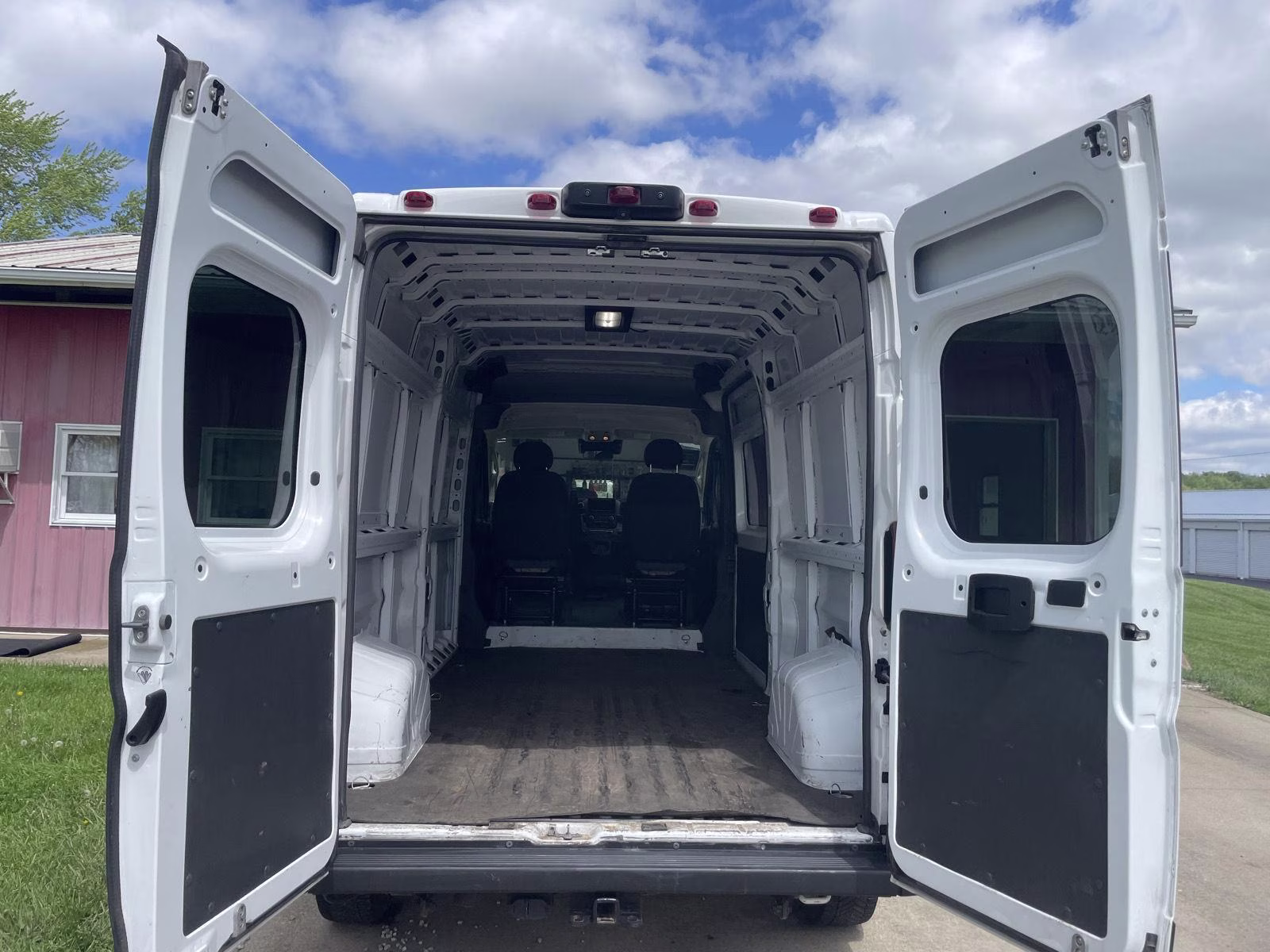 2023 Bright White Clearcoat Ram Pro Master Cargo Van FWD Van