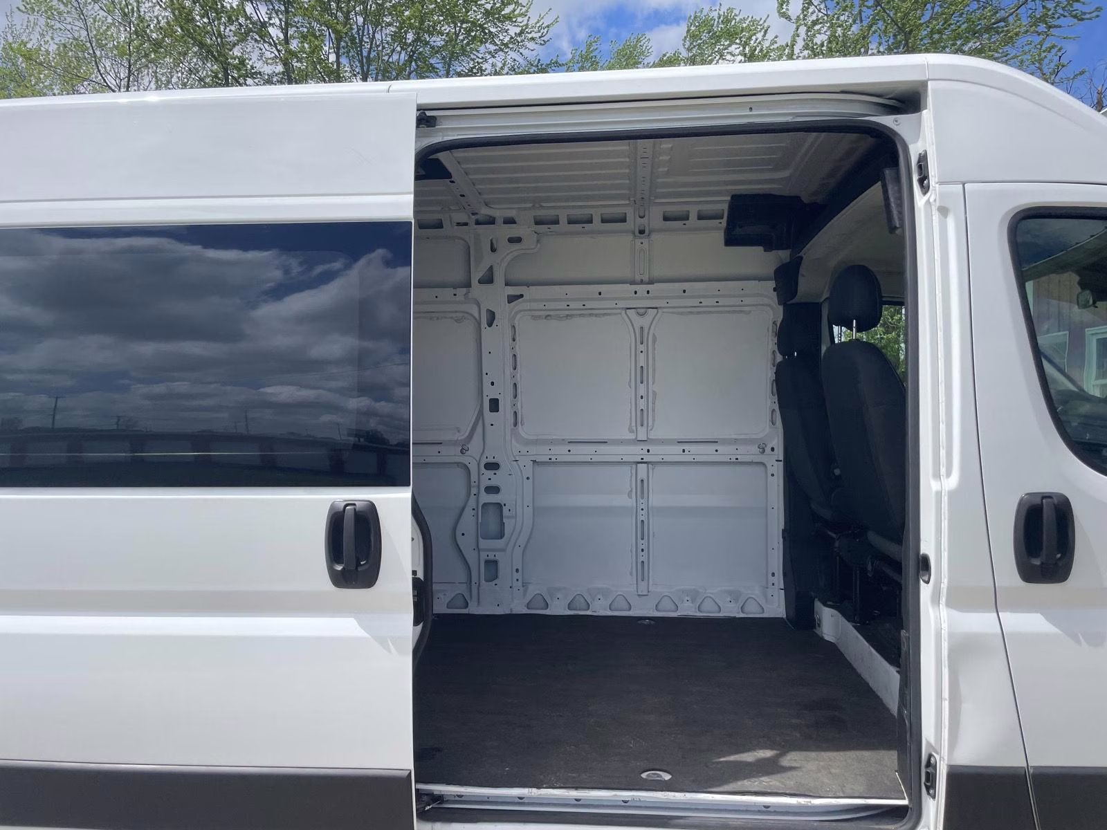 2023 Bright White Clearcoat Ram Pro Master Cargo Van FWD Van