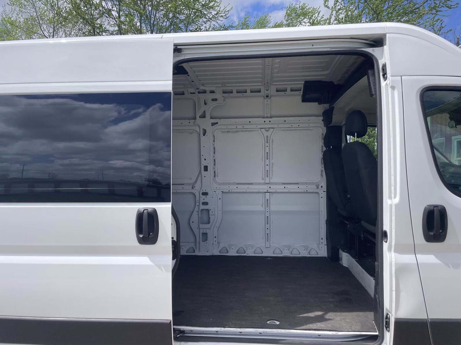 2023 Bright White Clearcoat Ram Pro Master Cargo Van FWD Van
