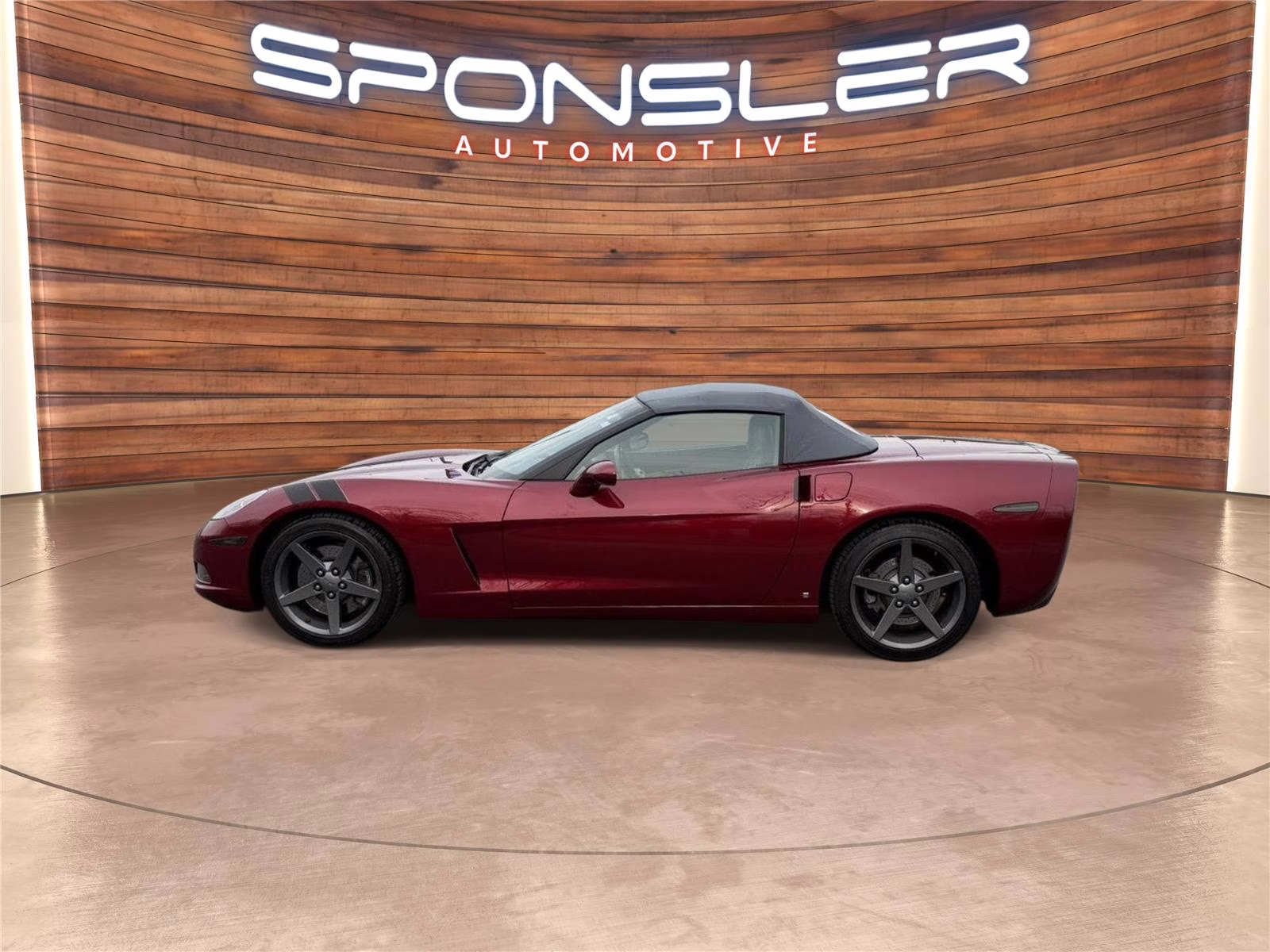 2007 Monterey Red Met Tintcoat Chevrolet Corvette Convertible Top RWD Convertible
