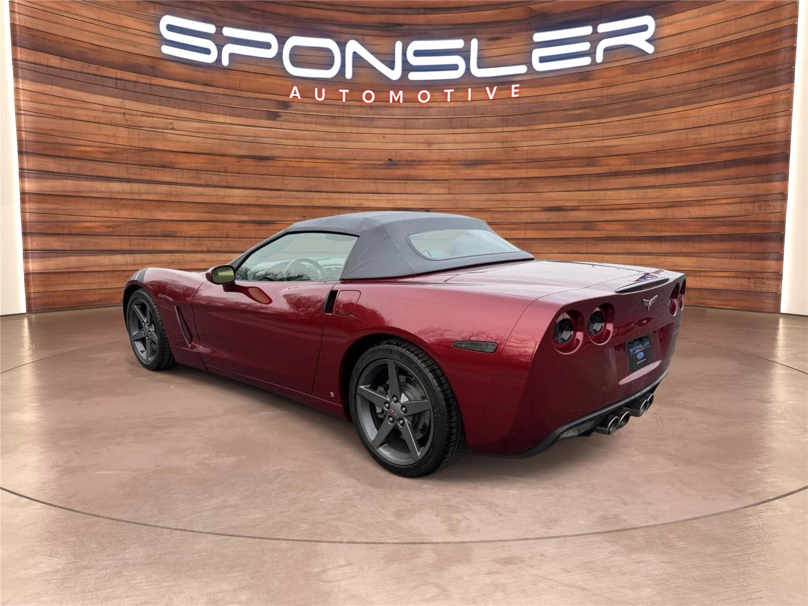 2007 Monterey Red Met Tintcoat Chevrolet Corvette Convertible Top RWD Convertible