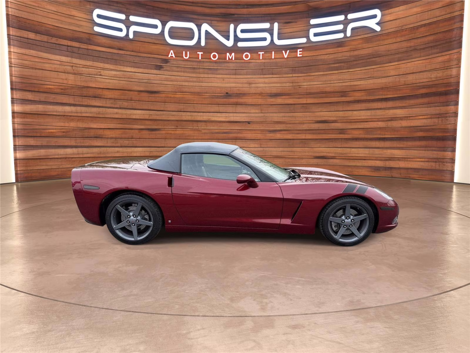 2007 Monterey Red Met Tintcoat Chevrolet Corvette Convertible Top RWD Convertible