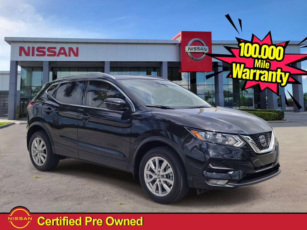 2022 Magnetic Black Pearl Nissan Rogue Sport SV FWD SUV