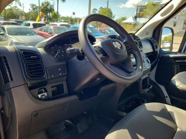 2025 Bright White Clearcoat Ram ProMaster 2500 High Roof FWD Van