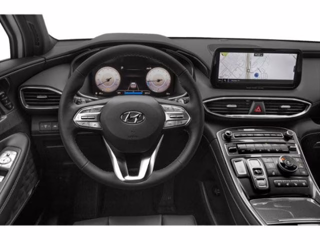 2022 Twilight Black Hyundai Santa Fe Calligraphy FWD SUV