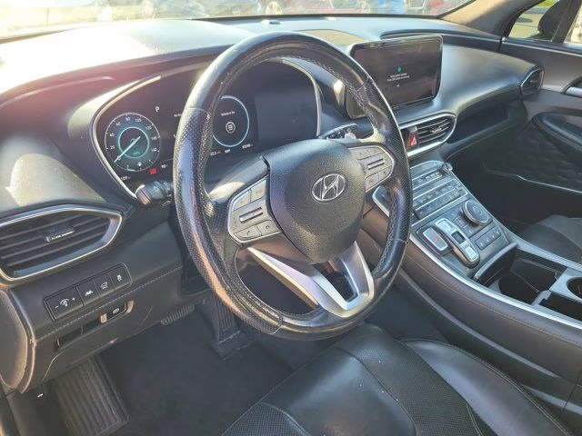 2022 Twilight Black Hyundai Santa Fe Calligraphy FWD SUV