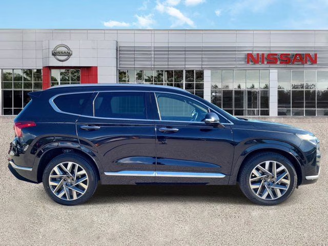2022 Twilight Black Hyundai Santa Fe Calligraphy FWD SUV