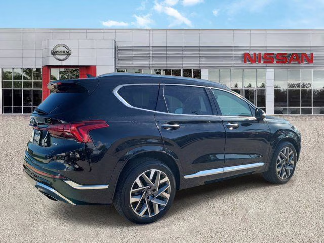 2022 Twilight Black Hyundai Santa Fe Calligraphy FWD SUV
