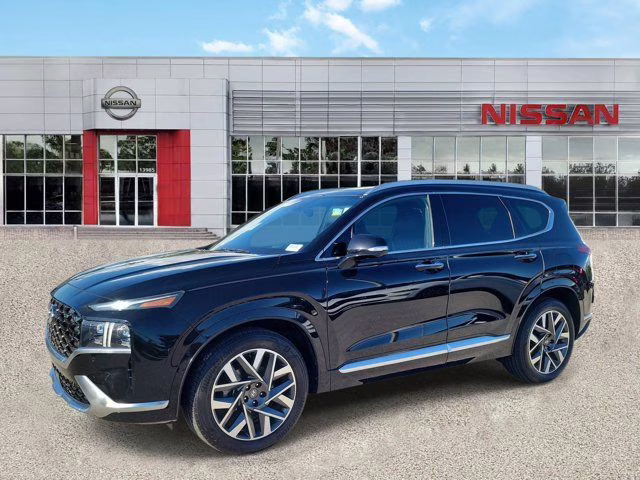 2022 Twilight Black Hyundai Santa Fe Calligraphy FWD SUV