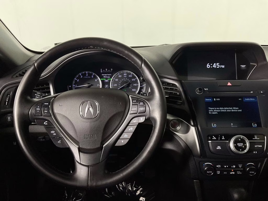 2020 Black Acura ILX Premium Package FWD Sedan