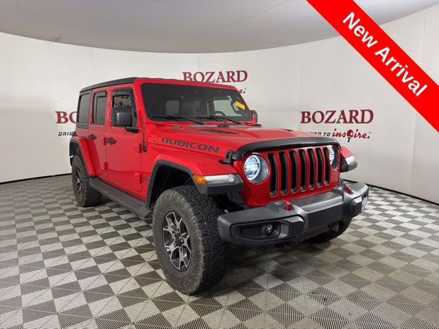 2020 Firecracker Red Clearcoat Jeep Wrangler Unlimited Rubicon 4X4 SUV