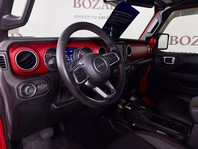 2020 Firecracker Red Clearcoat Jeep Wrangler Unlimited Rubicon 4X4 SUV