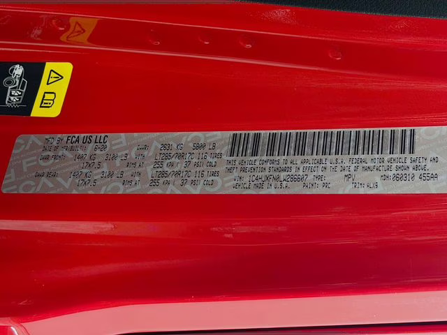 2020 Firecracker Red Clearcoat Jeep Wrangler Unlimited Rubicon 4X4 SUV