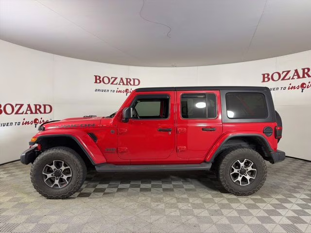 2020 Firecracker Red Clearcoat Jeep Wrangler Unlimited Rubicon 4X4 SUV