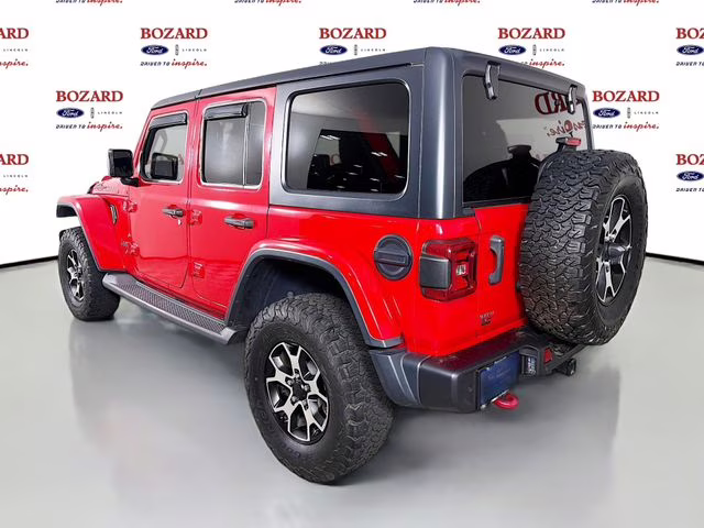2020 Firecracker Red Clearcoat Jeep Wrangler Unlimited Rubicon 4X4 SUV
