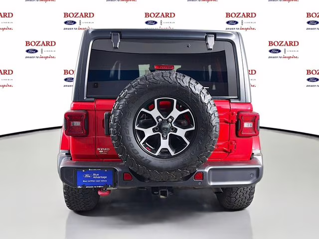2020 Firecracker Red Clearcoat Jeep Wrangler Unlimited Rubicon 4X4 SUV