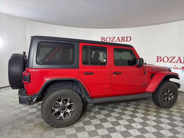 2020 Firecracker Red Clearcoat Jeep Wrangler Unlimited Rubicon 4X4 SUV